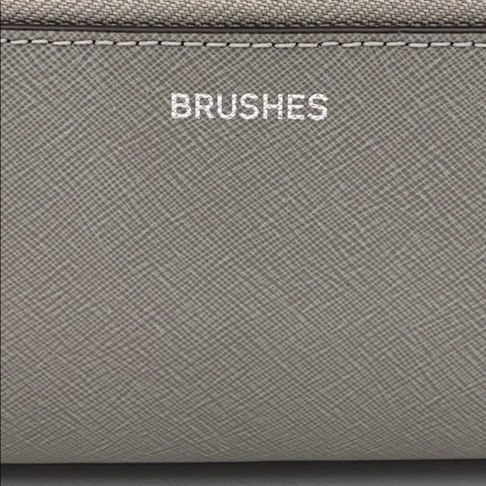 Michael Kors Large Double Travel Pouch Pearl Grey - Picture 14 of 16